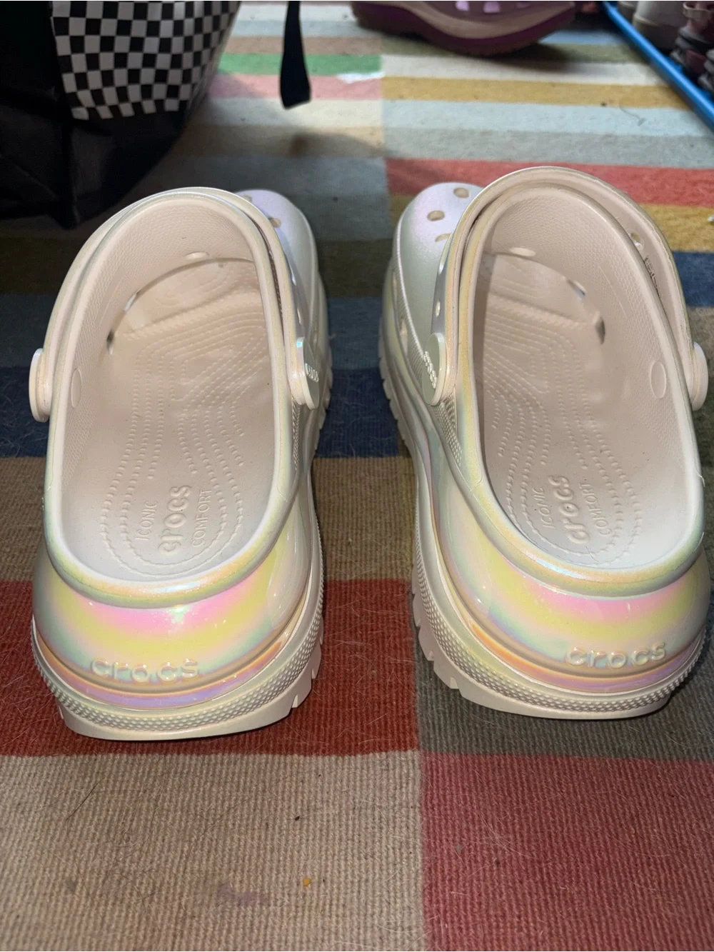 Crocs LIL NAS X MEGA CRUSH CLOG White Unisex Slip On Mens 12